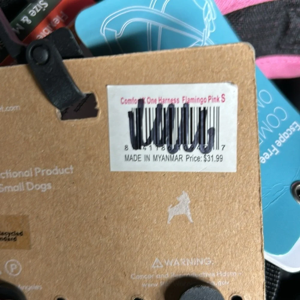 NWT Gooby Comfort X Dog Harness S
